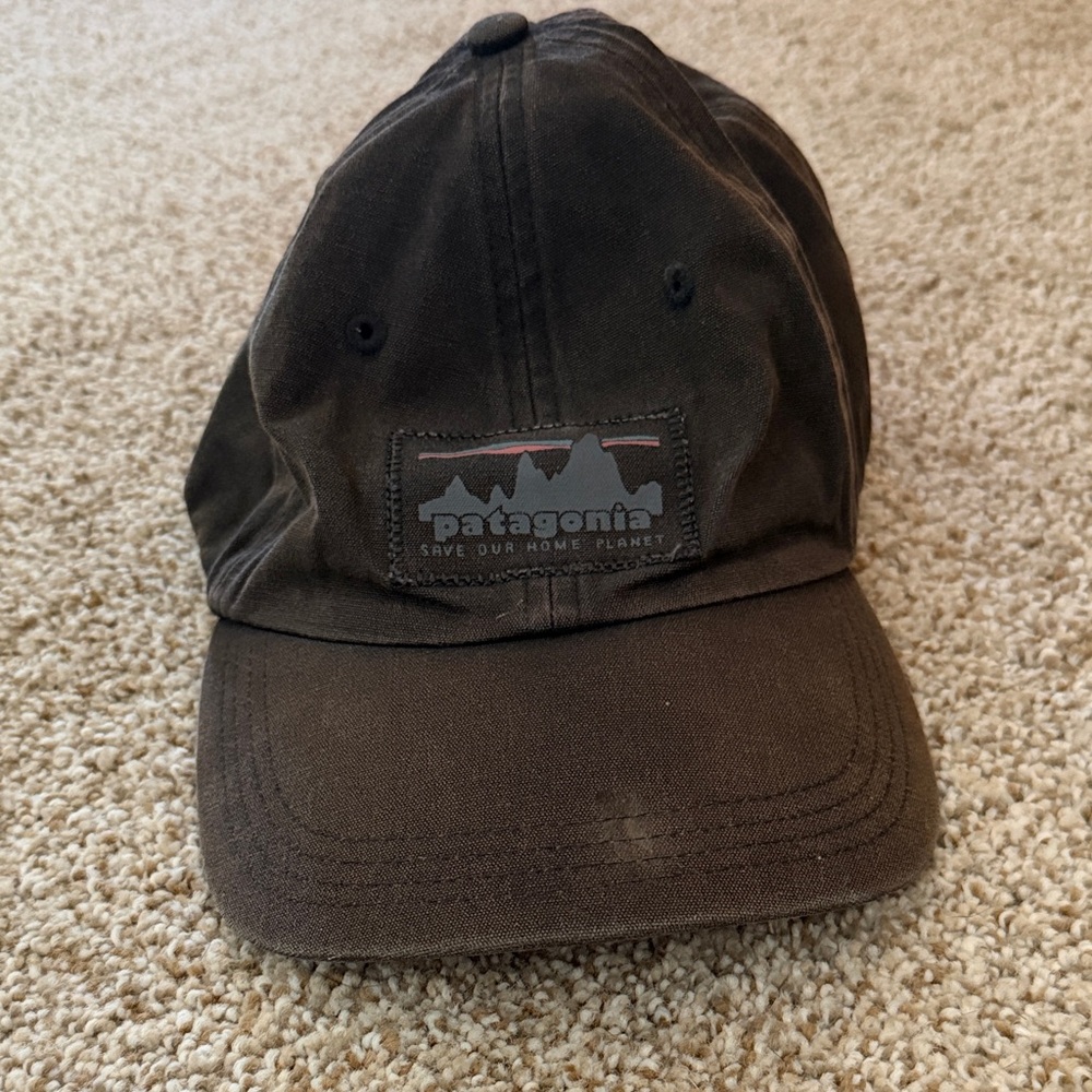 Patagonia Dark Brown Logo Cap